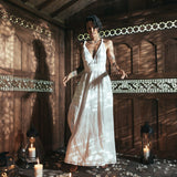 Boho Wedding Dress • Bohemian Goddess Long Maxi Dress - AYA SW IDR
