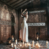 Boho Wedding Dress • Bohemian Goddess Long Maxi Dress - AYA SW IDR