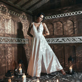 Boho Wedding Dress • Bohemian Goddess Long Maxi Dress - AYA SW IDR