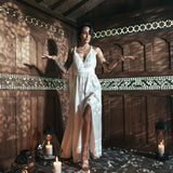 Boho Wedding Dress • Bohemian Goddess Long Maxi Dress - AYA SW IDR