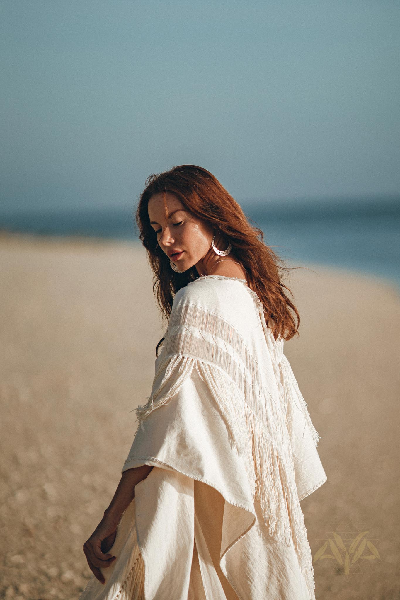 Bridal Boho Cape Poncho Hand - loomed - AYA SW IDR