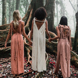 Dusty Pink Nomad Spirit Dress (Adjustable size, multiway dress) - AYA SW IDR