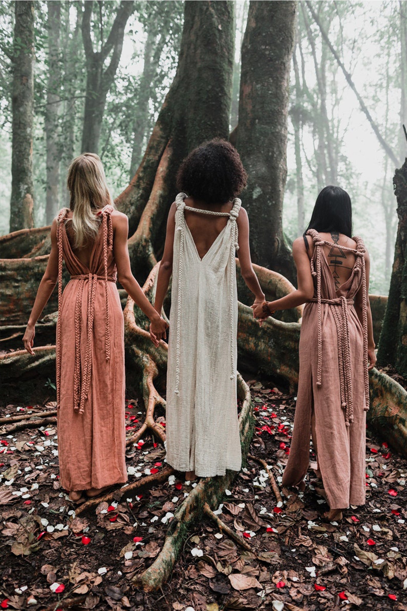 Dusty Pink Nomad Spirit Dress (Adjustable size, multiway dress) - AYA SW IDR