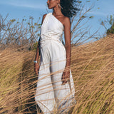 Greek Goddess Dress • Boho Dress • Organic Cotton Bridesmaid Dress • Bohemian Dress - AYA SW IDR