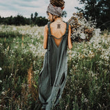 Green Nomad Spirit Dress (Adjustable size, multiway dress) - AYA SW IDR