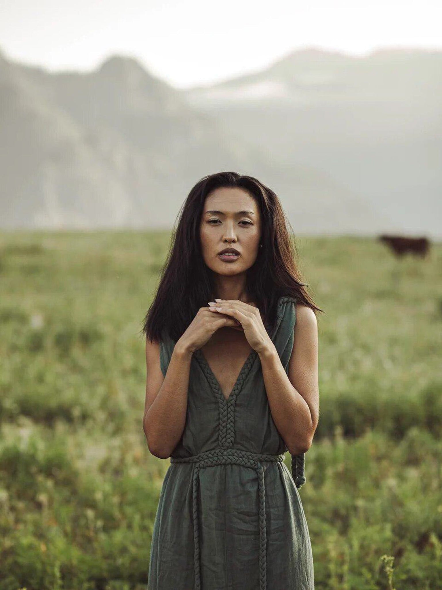 Green Nomad Spirit Dress (Adjustable size, multiway dress) - AYA SW IDR