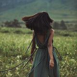 Green Nomad Spirit Dress (Adjustable size, multiway dress) - AYA SW IDR