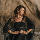 Hand Loomed Cotton Blouse • Bohemian Top Women • Boho Top - AYA SW IDR