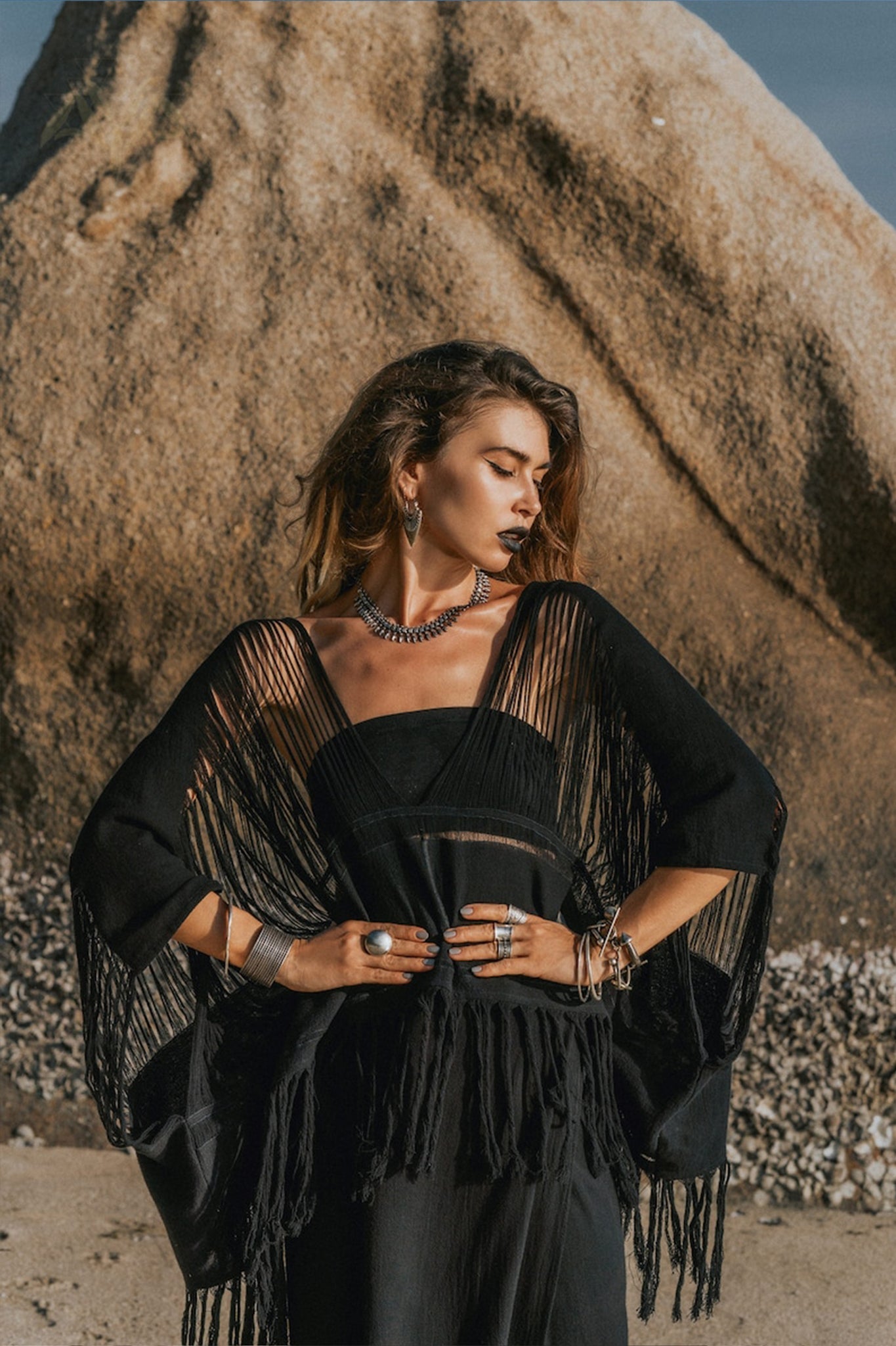 Hand Loomed Cotton Blouse • Bohemian Top Women • Boho Top - AYA SW IDR