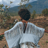 Hand Loomed Cotton Blouse • Boho Top Women • See Through Bohemian Top - AYA SW IDR