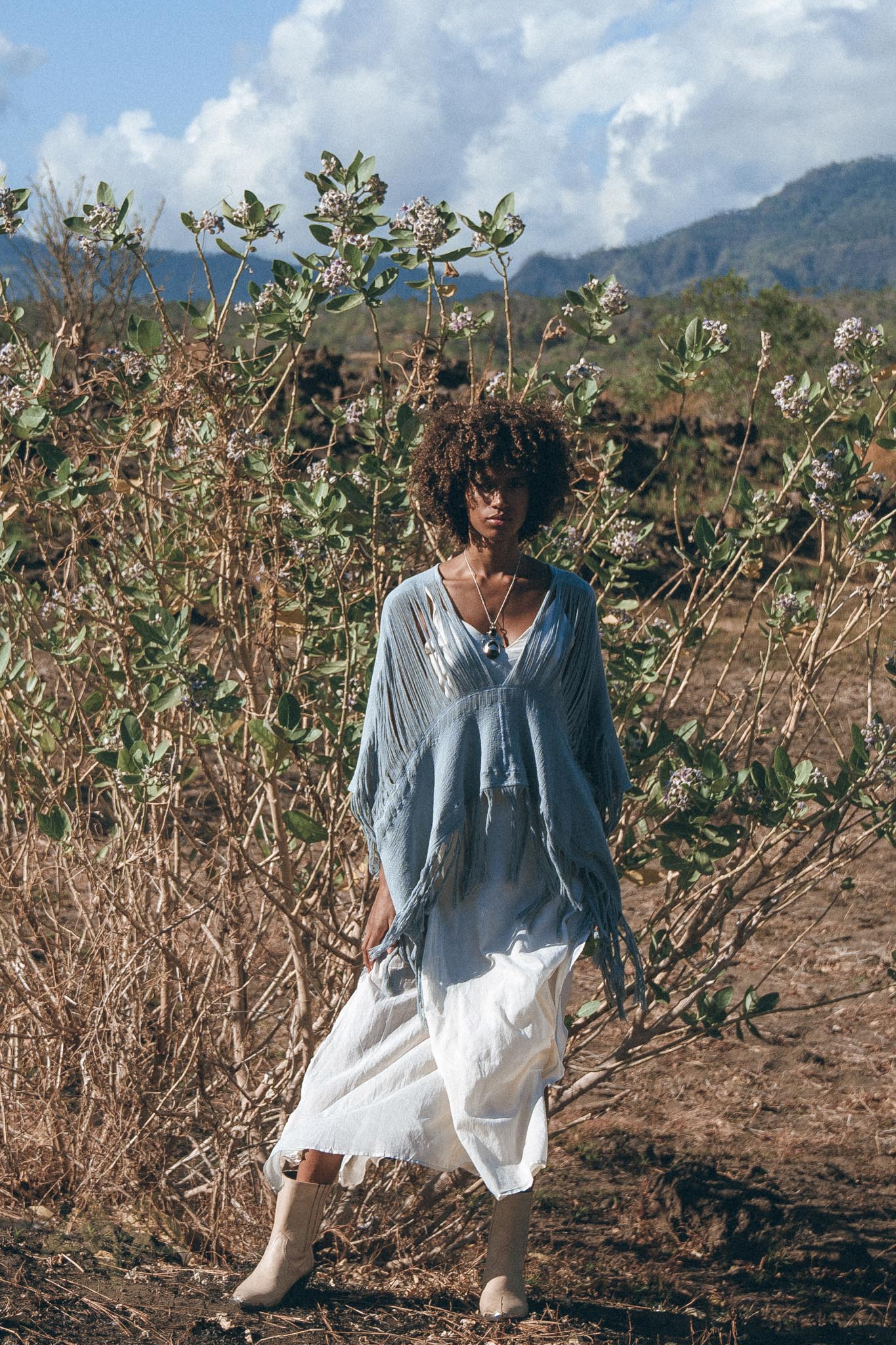 Hand Loomed Cotton Blouse • Boho Top Women • See Through Bohemian Top - AYA SW IDR