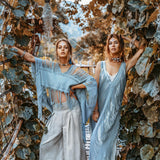 Hand Loomed Cotton Blouse • Boho Top Women • See Through Bohemian Top - AYA SW IDR
