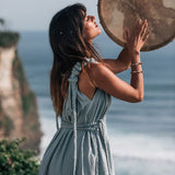 Light Blue Nomad Spirit Dress (Plus Size Dress Adjustable) - AYA SW IDR