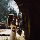 Long Boho Simple Wedding Dress - AYA SW IDR
