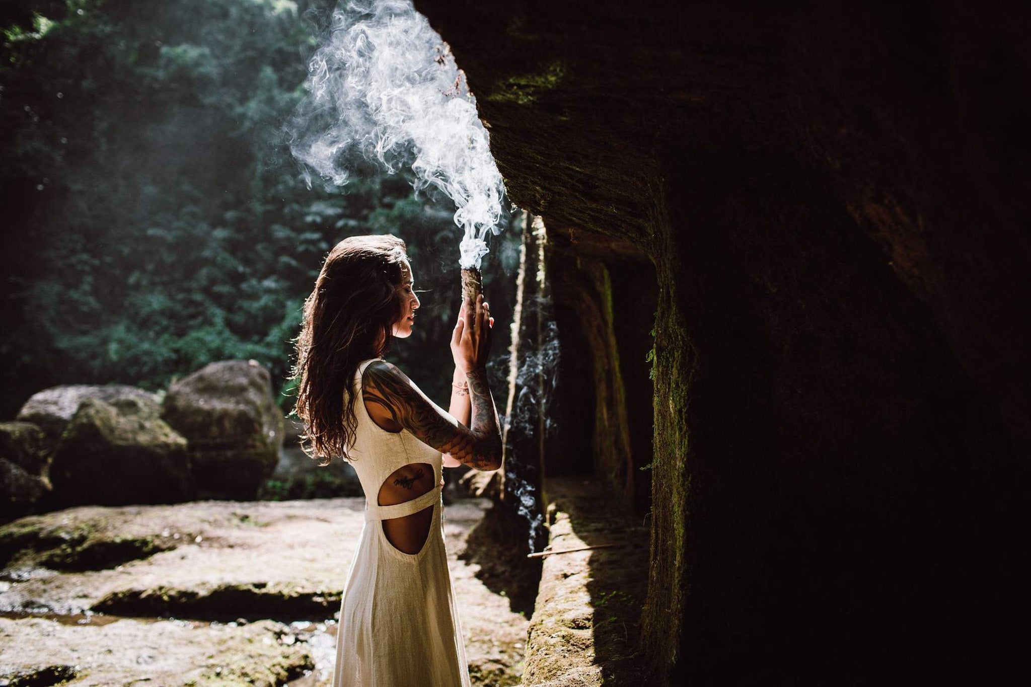 Long Boho Simple Wedding Dress - AYA SW IDR