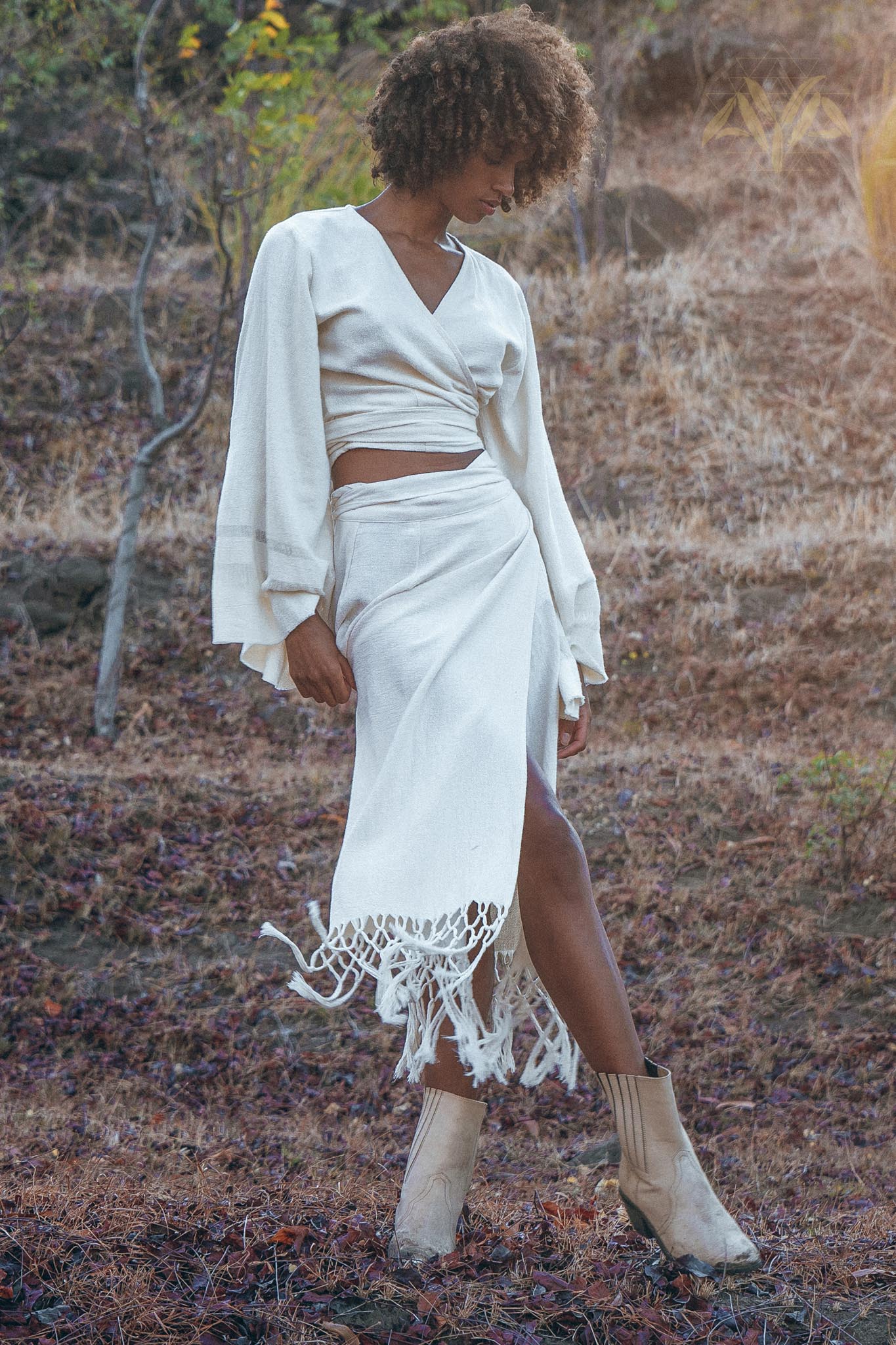 Maxi Skirt • Boho Wrap Skirt • Long Maxi Skirt • Wrap Around Skirt • Bohemian Tribal Skirt Women - AYA SW IDR