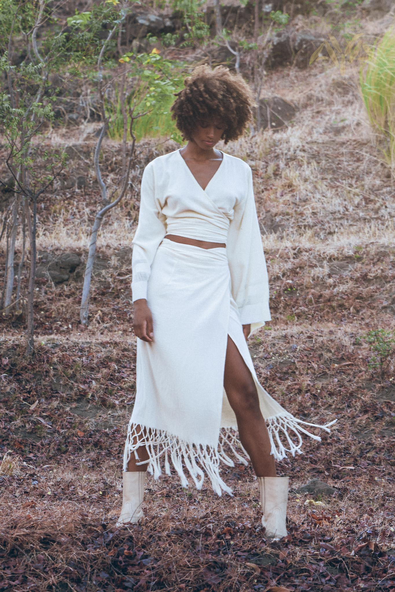 Maxi Skirt • Boho Wrap Skirt • Long Maxi Skirt • Wrap Around Skirt • Bohemian Tribal Skirt Women - AYA SW IDR