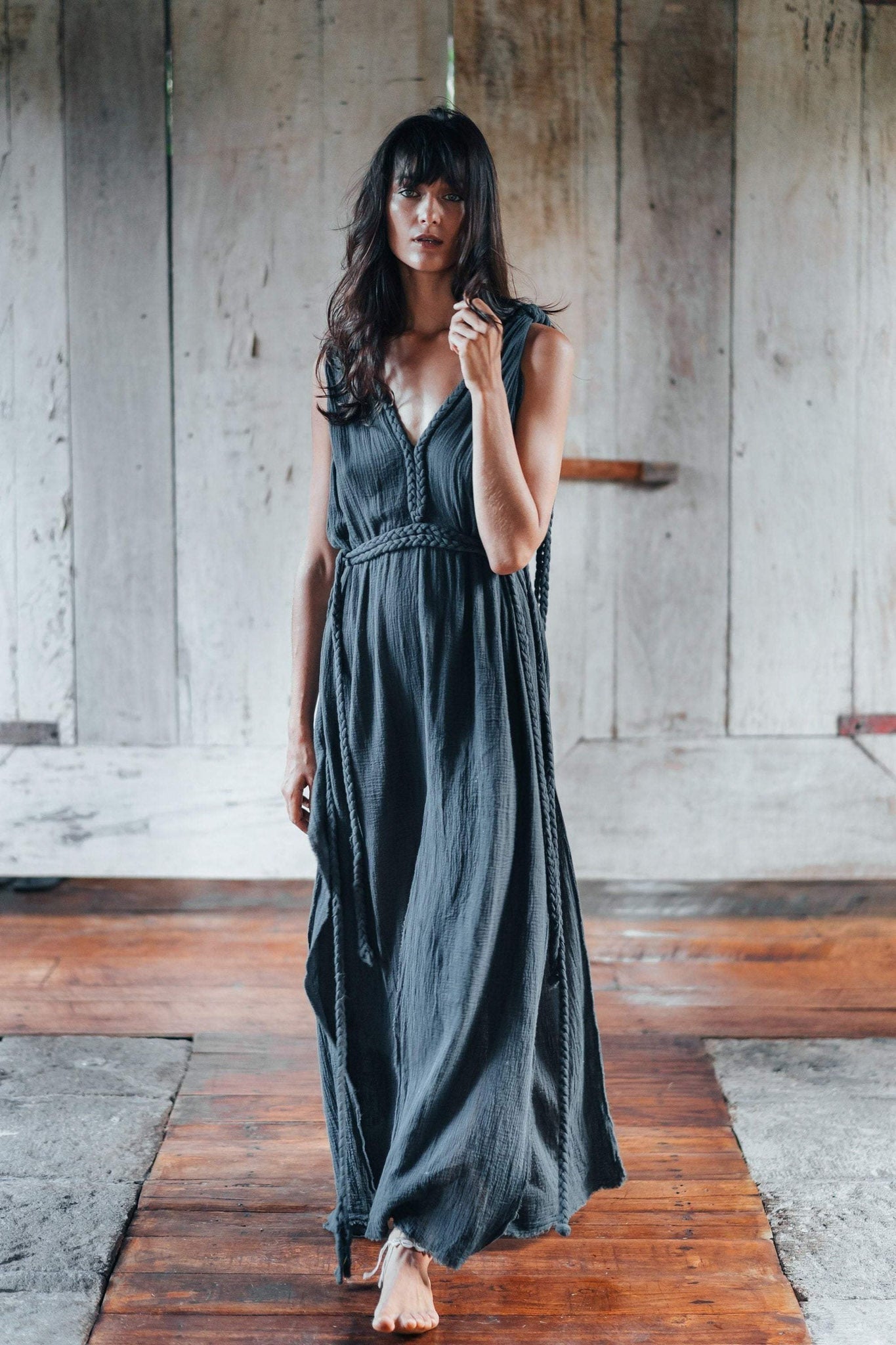 Navy Blue Nomad Spirit Dress (Adjustable size, multiway dress) - AYA SW IDR