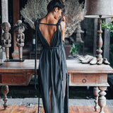 Navy Blue Nomad Spirit Dress (Adjustable size, multiway dress) - AYA SW IDR