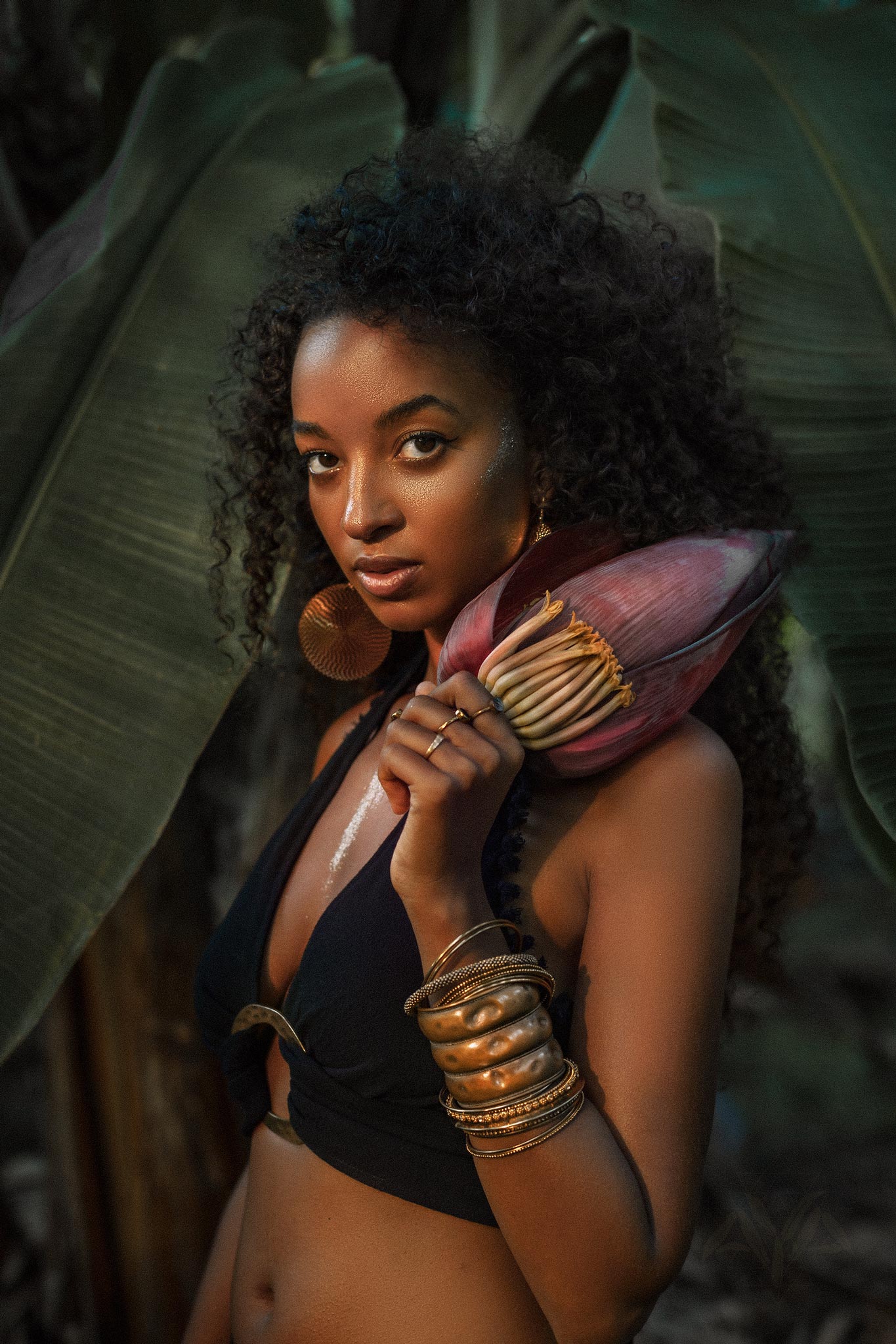 Black Boho Crop Top Bohemian Top with Handmade Knots by AYA Sacred Wear