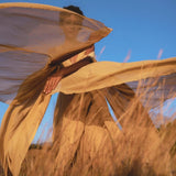 Ochre Makosh Goddess Dress • Fairy Wings Dress • Light Cotton Formal Dress - AYA SW IDR