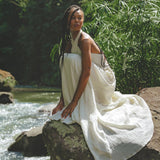 Off - White Harmonia Dress • Bohemian Back Laces Dress • Bridesmaid Wedding Dress - AYA SW IDR