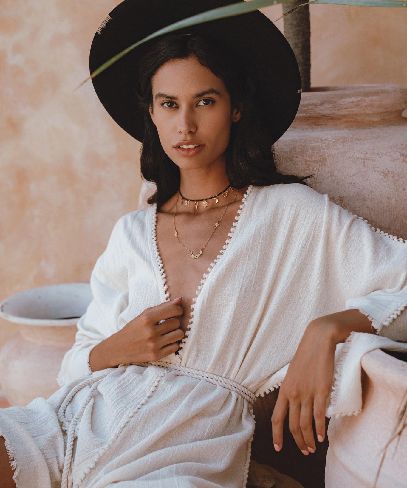 Off - White Mini Elegant Jumpsuit • Bohemian Beach Cocktail Romper - AYA SW IDR