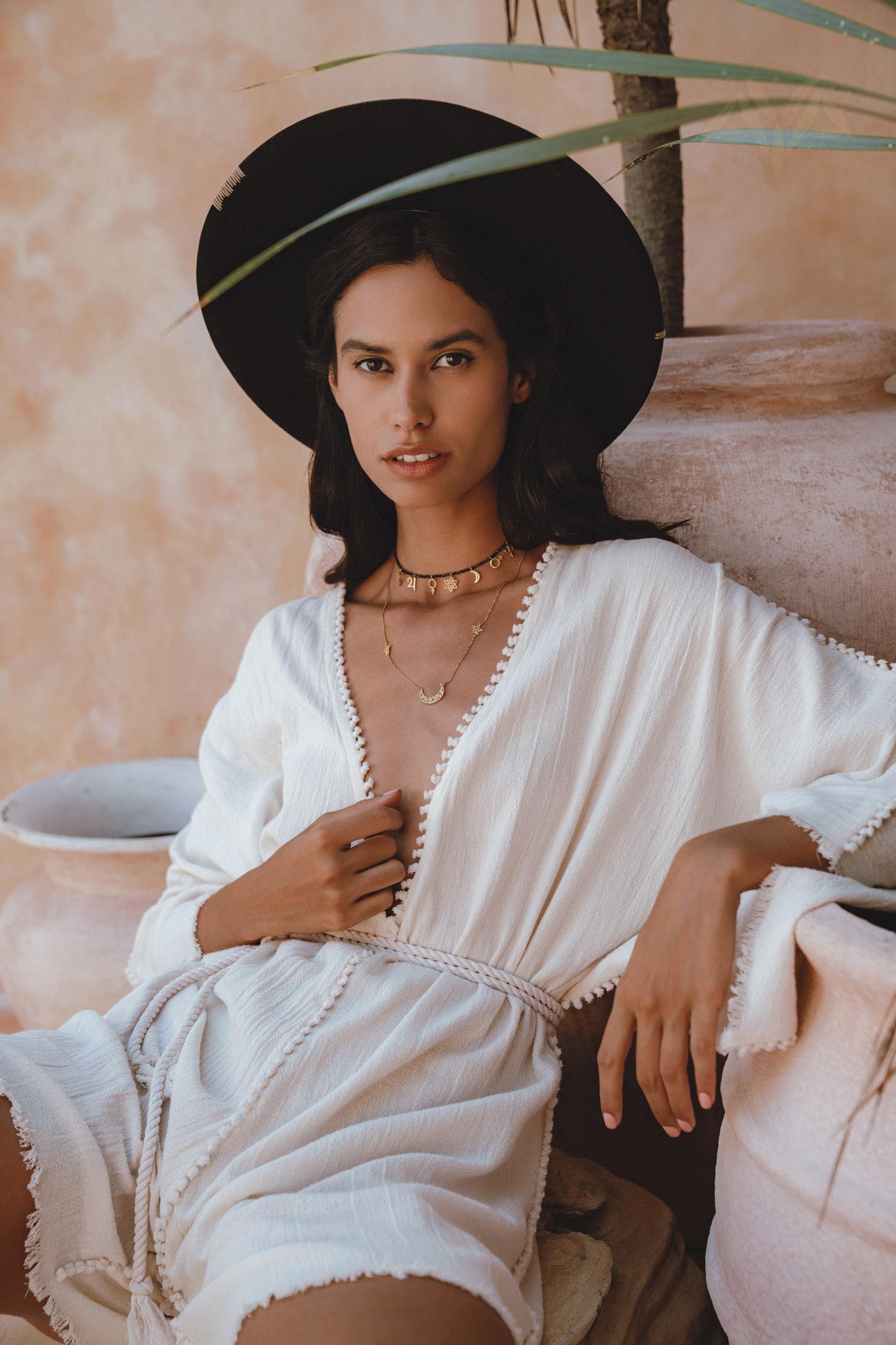 Off - White Mini Elegant Jumpsuit • Bohemian Beach Cocktail Romper - AYA SW IDR