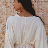 Off - White Mini Elegant Jumpsuit • Bohemian Beach Cocktail Romper - AYA SW IDR