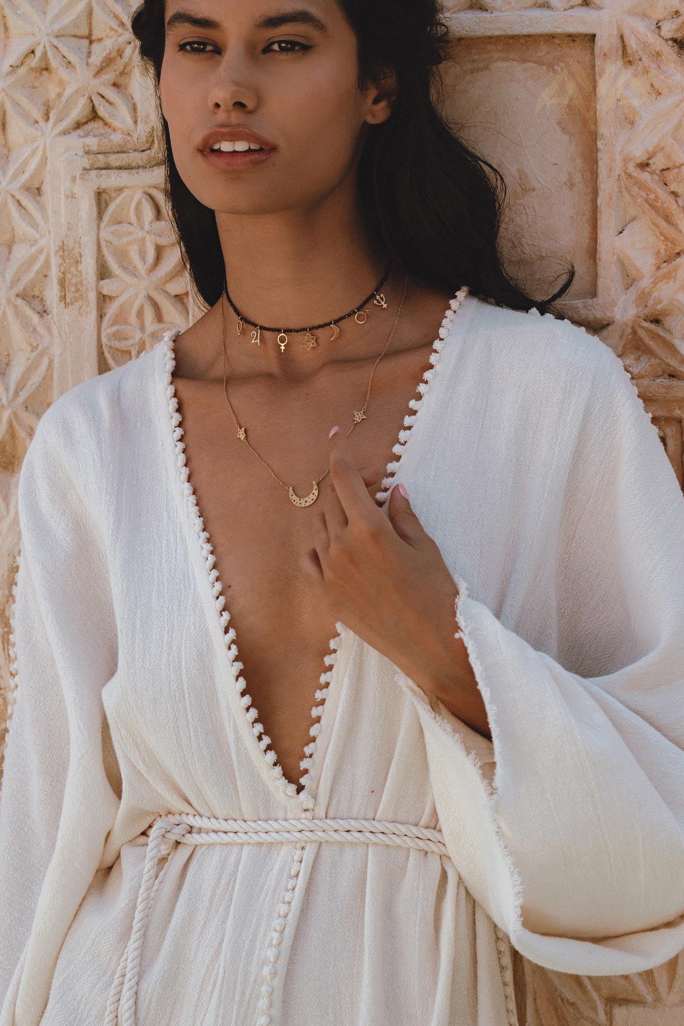 Off - White Mini Elegant Jumpsuit • Bohemian Beach Cocktail Romper - AYA SW IDR