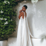 Off - White Multiway Macrame Belted Dress • Boho Beach Wedding Dress - AYA SW IDR