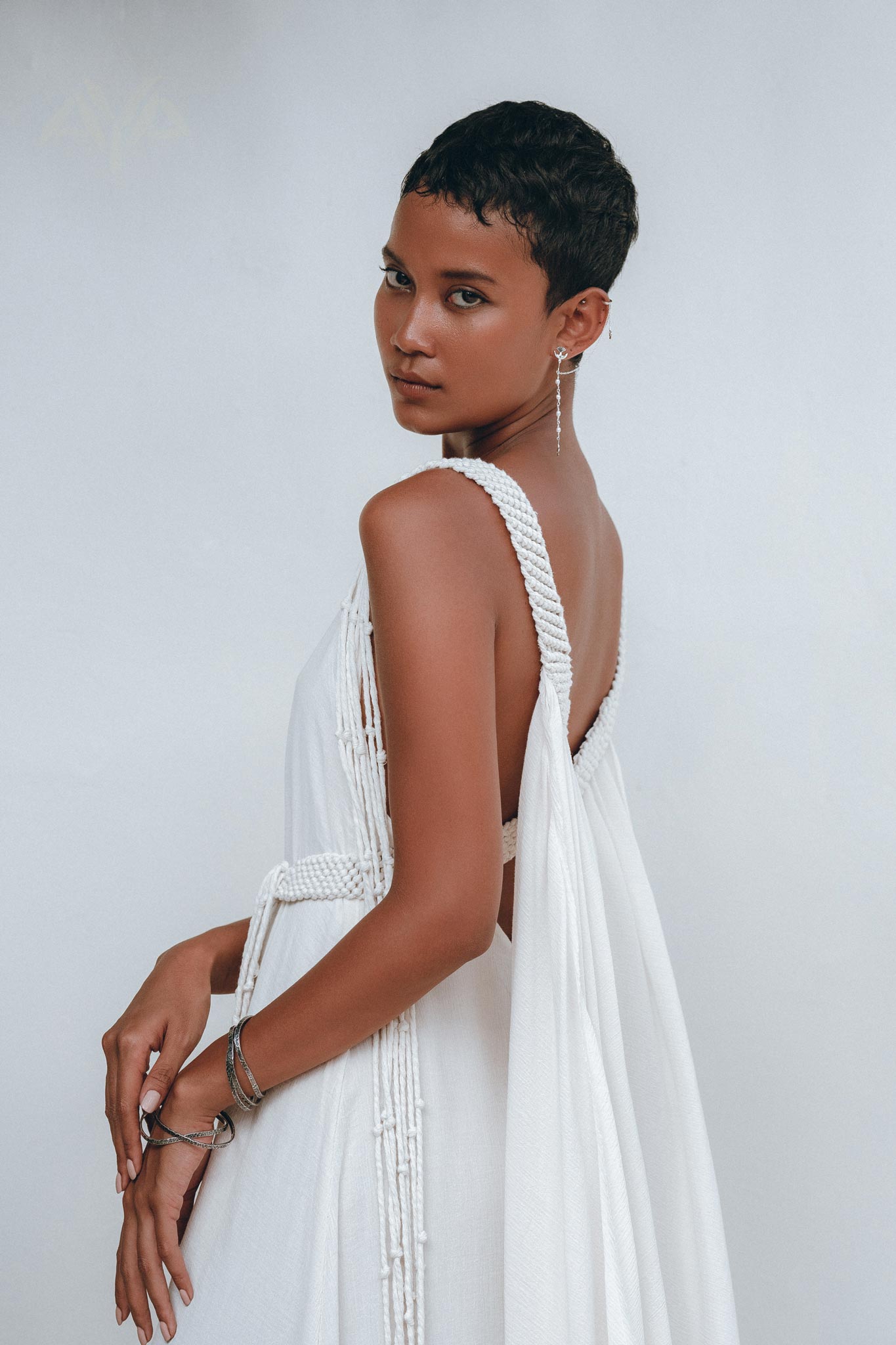 boho macrame wedding dress Boho Macram Wedding Dress Hera Destination Bridal Couture