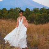 Chic and Sexy Greek Bridal Dress - Off White Beauty