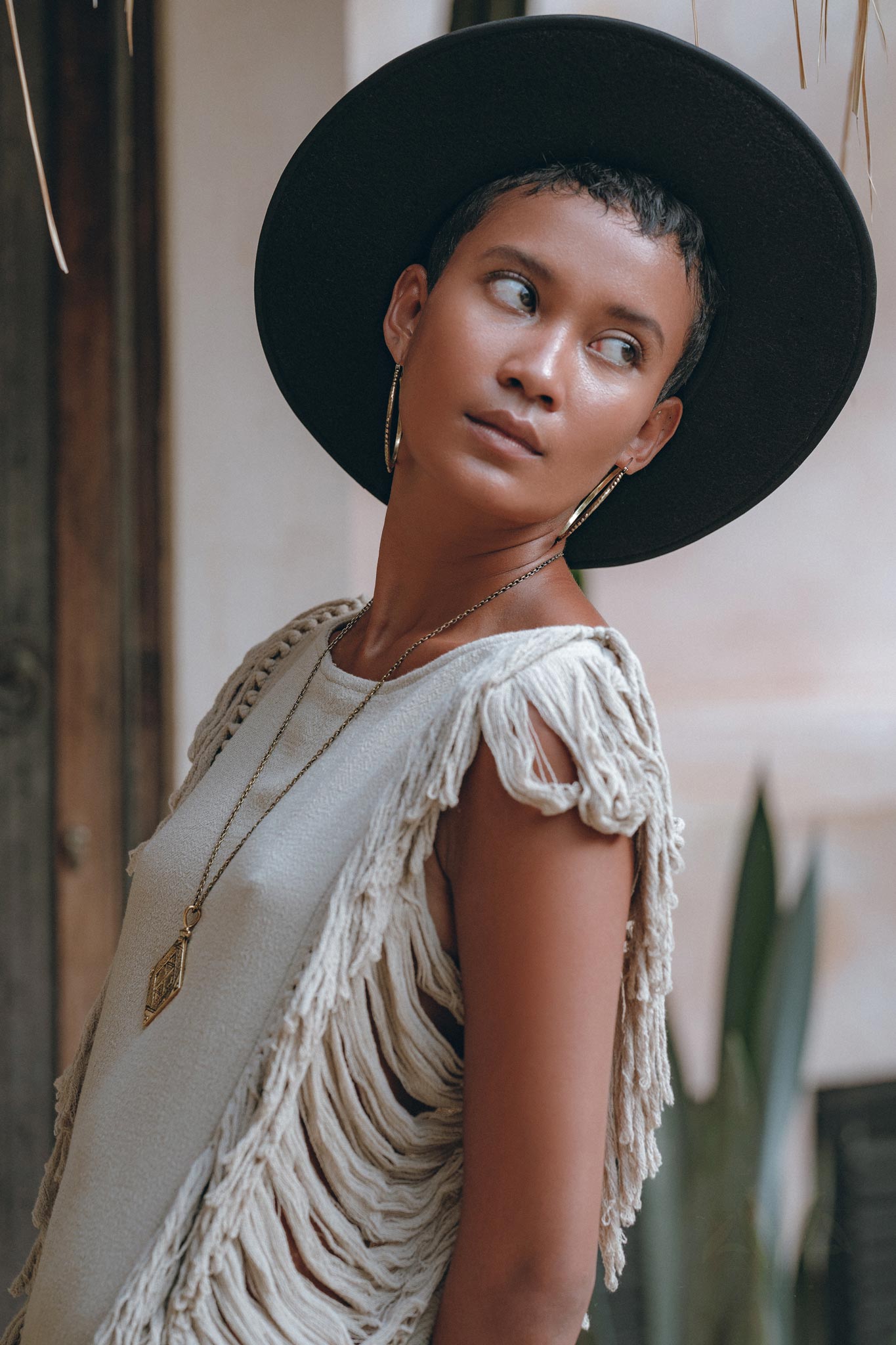 Boho Open Sides Dress, Light Olive Dress, Ladders Sides Mini Dress - AYA Sacred Wear