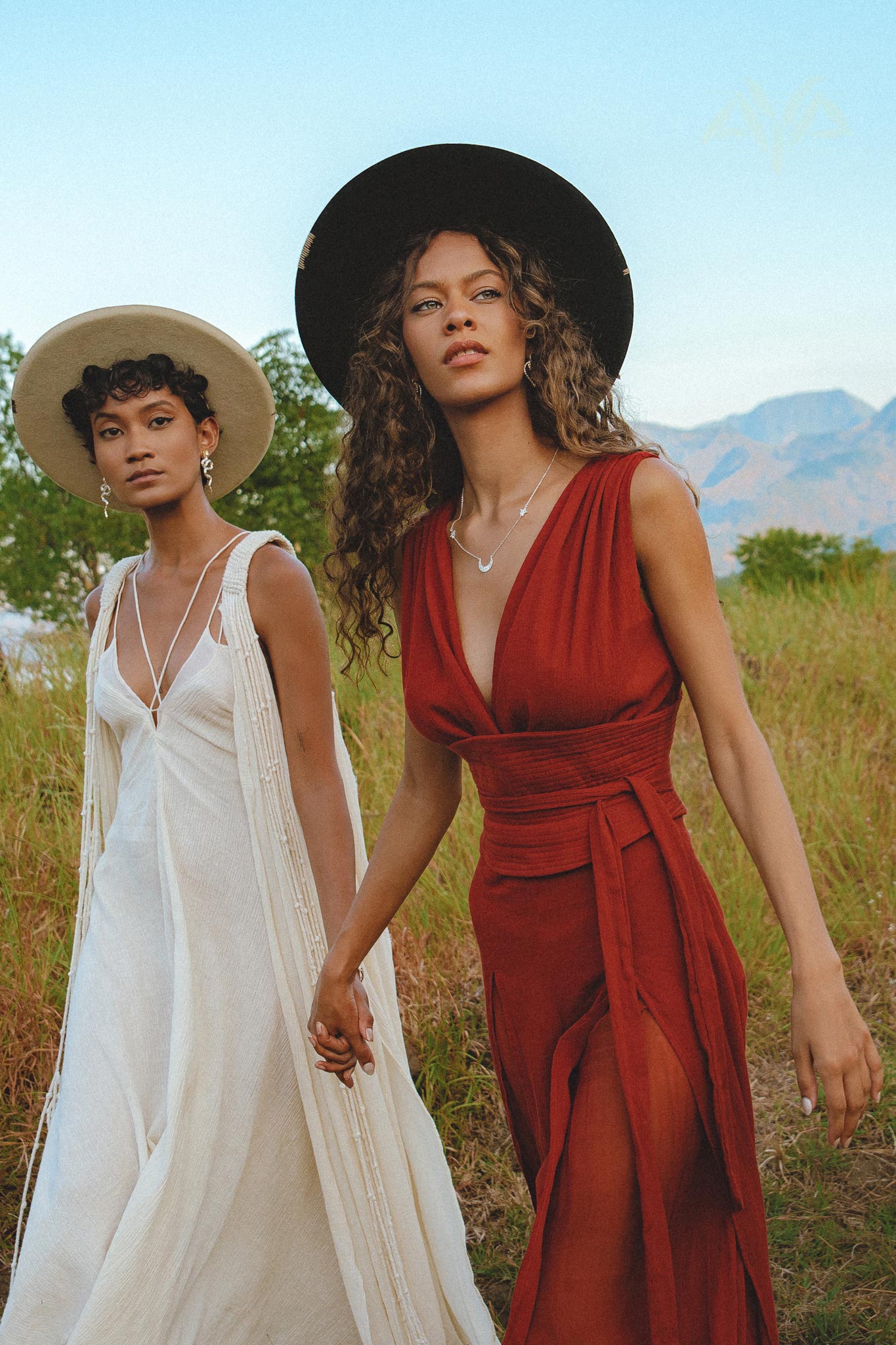 Peace Silk & Cotton Red Rose Jumpsuit • Backless Evening Overall Romper - AYA SW IDR