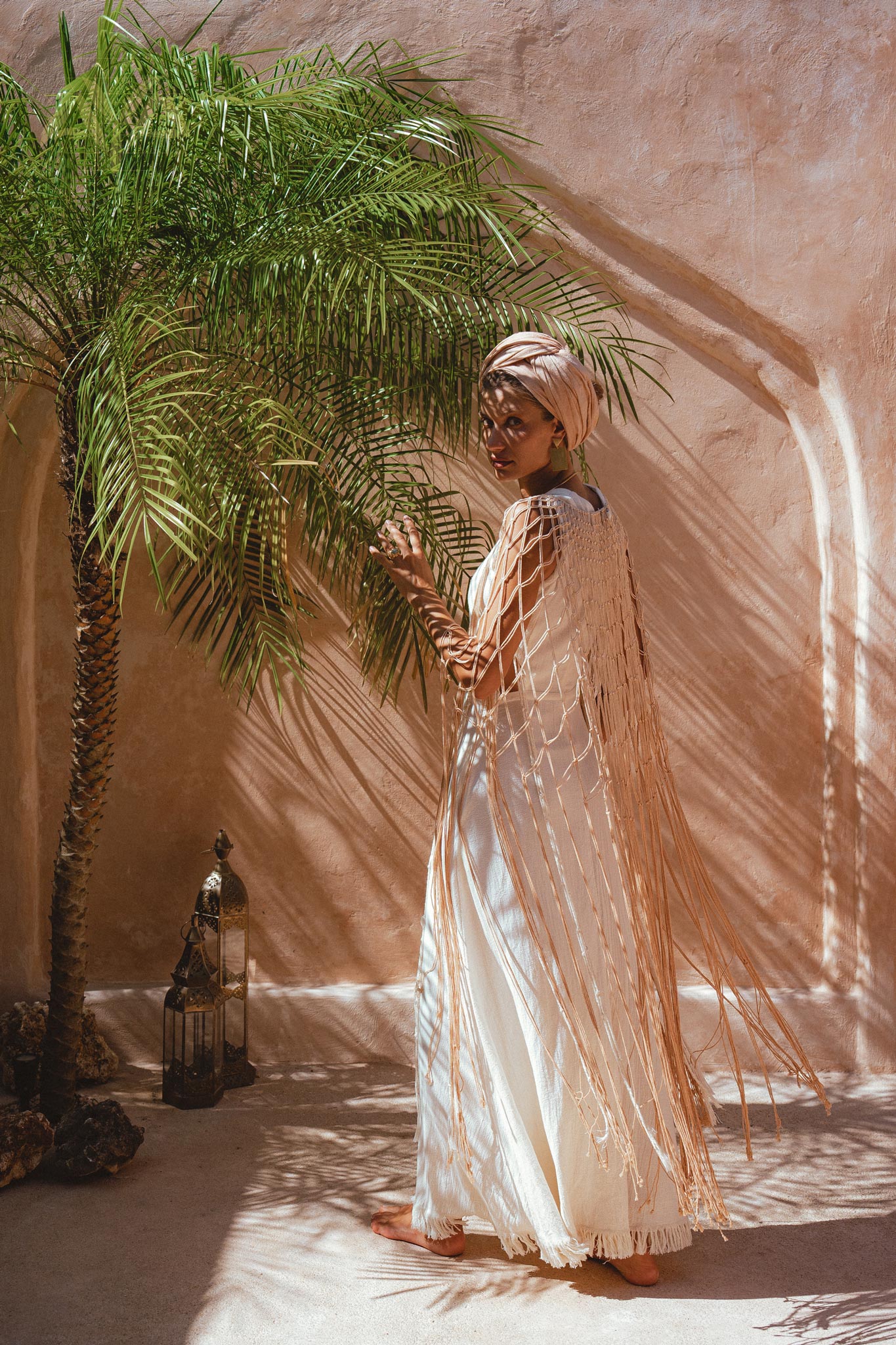 Powder Pink Summer Cover Up • Resort Beach Gown • Bikini Cover up Women - AYA SW IDR