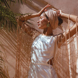 Powder Pink Summer Cover Up • Resort Beach Gown • Bikini Cover up Women - AYA SW IDR