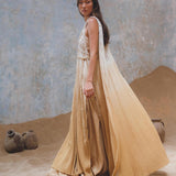 Powder Yellow Athena Cape • Bohemian Ombré Macrame Cape Dress • multiway Cover Up - AYA SW IDR