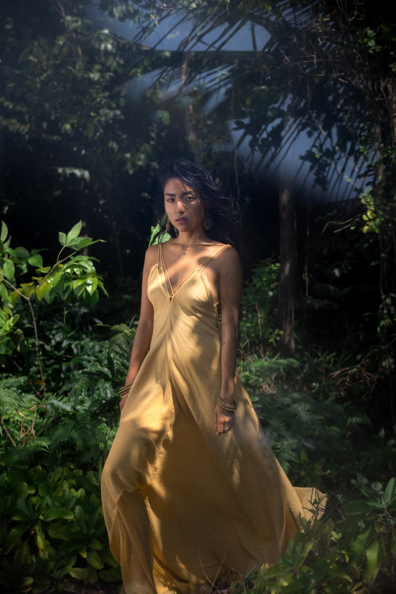 Powder Yellow Padma Dress • Boho Backless Dress • Sleeveless Elegant Dress - AYA SW IDR