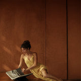 Powder Yellow Padma Dress • Boho Backless Dress • Sleeveless Elegant Dress - AYA SW IDR