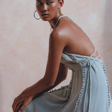 Boho Goddess Dress, Bohemian Prom Women Dress, Open Back Dress - AYA Sacred Wear