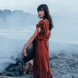 Terracotta Nomad Spirit Dress (Adjustable size, multiway dress) - AYA SW IDR