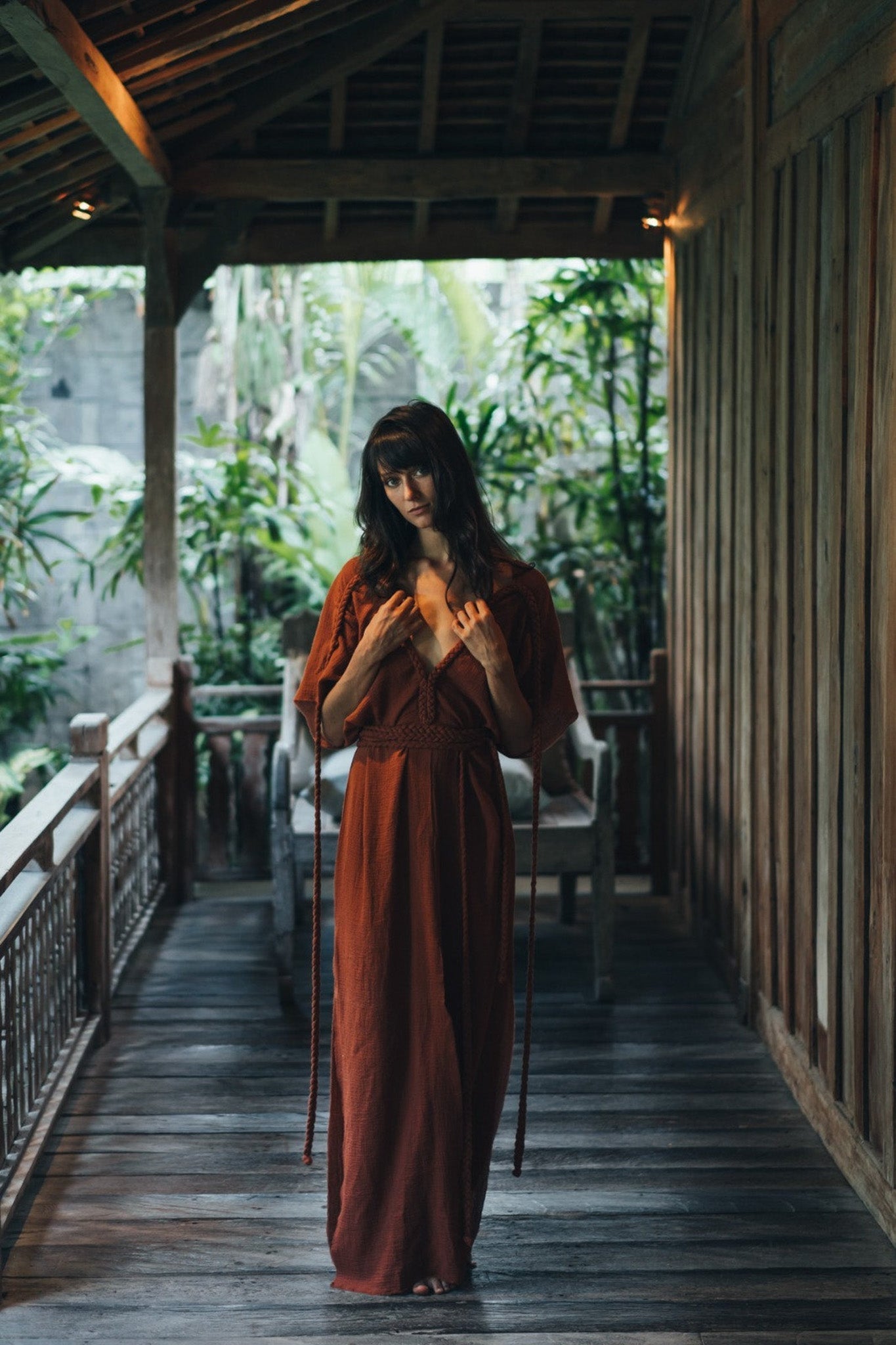 Terracotta Nomad Spirit Dress (Adjustable size, multiway dress) - AYA SW IDR