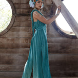 Turquoise Nomad Spirit Dress (Adjustable size, multiway dress) - AYA SW IDR