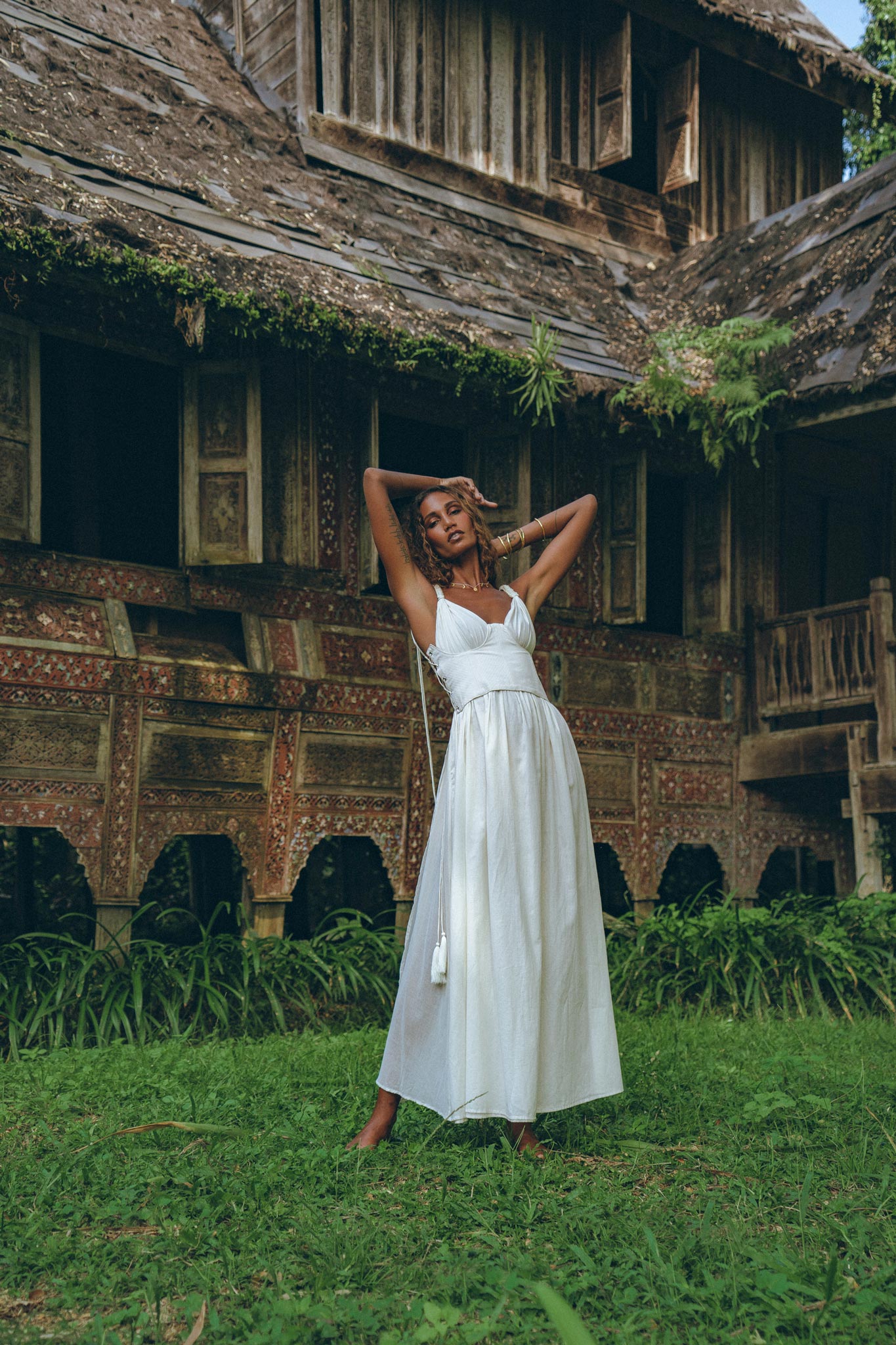 Underbust Bridal Waist Corset for Women • Bohemian Bustier Top - AYA SW IDR