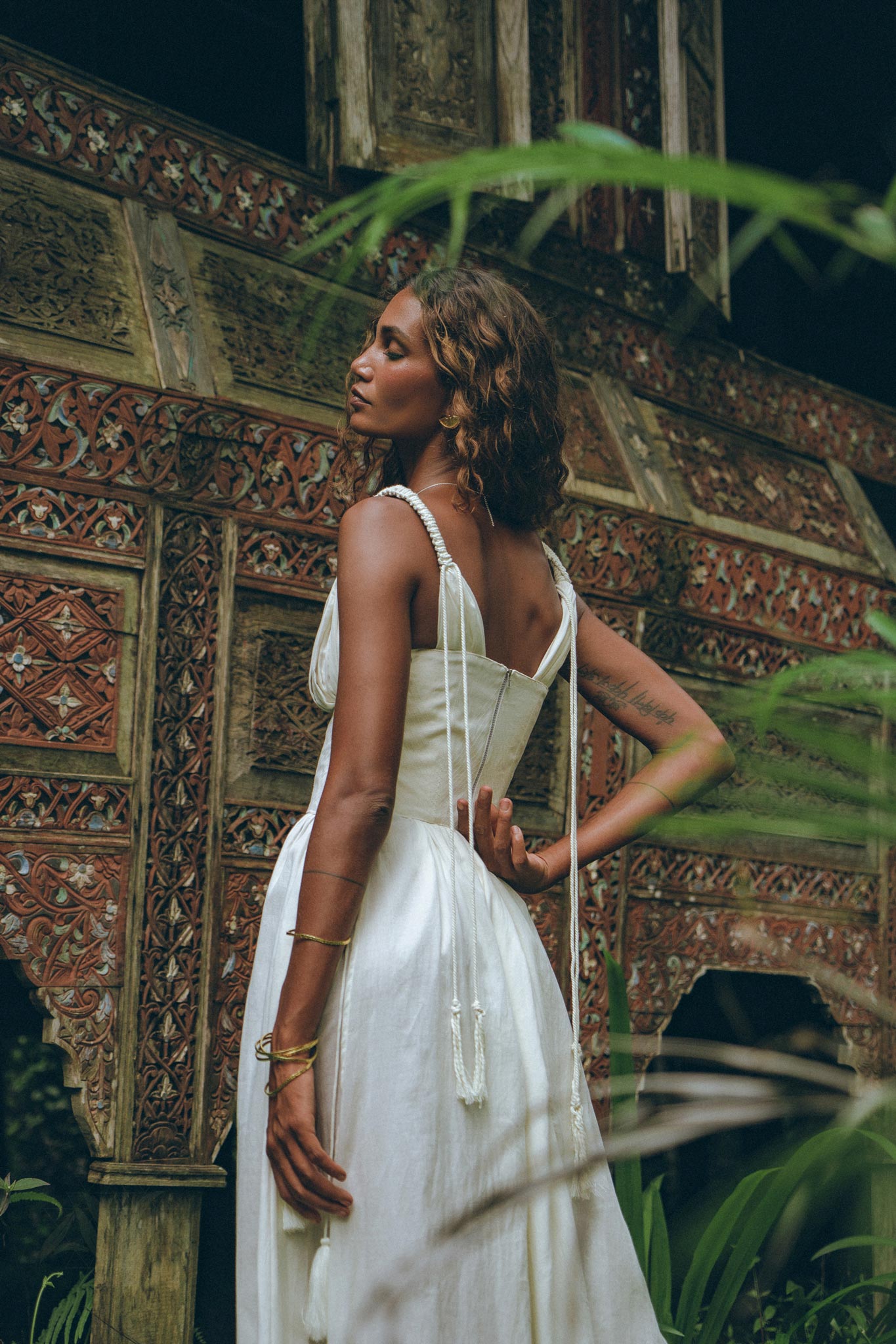 Underbust Bridal Waist Corset for Women • Bohemian Bustier Top - AYA SW IDR