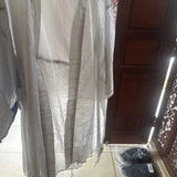 WCRN/SMP/FRCOT/ALL French cotton kimono with braid belt - AYA SW IDR