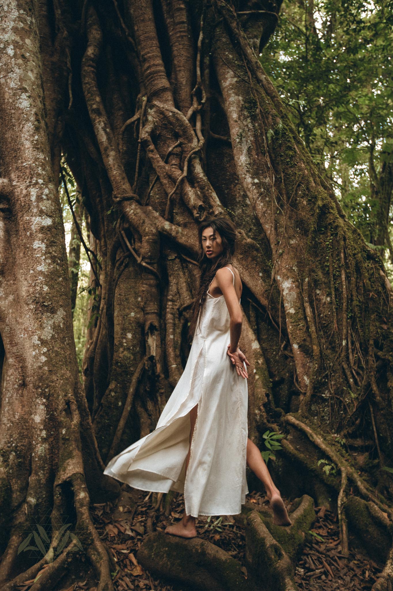 Boho Dress, Goddess Dress, Bohemian Tribal Dress, Long Maxi Dres - AYA Sacred Wear