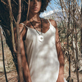 Boho Dress, Goddess Dress, Bohemian Tribal Dress, Long Maxi Dres - AYA Sacred Wear