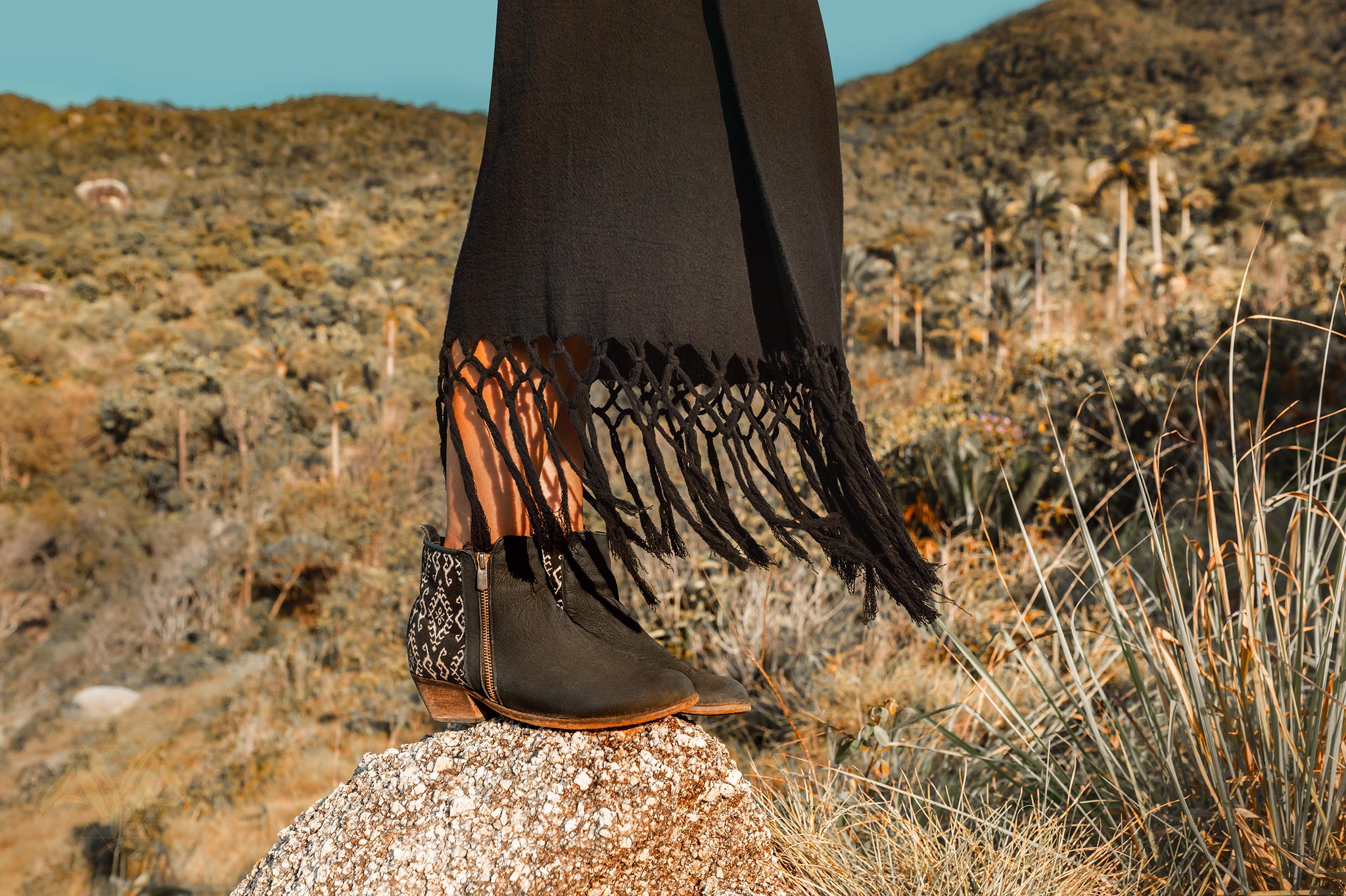 Wrap Maxi Skirt • Boho Maxi Skirt • Wrap Around Skirt - AYA SW IDR